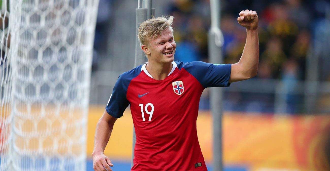 晋级世界杯！挪威击败意大利后哈兰德社媒晒图并配文：终于！（挪威击败意大利闯入世界杯，哈兰德社媒晒照直呼：终于！）